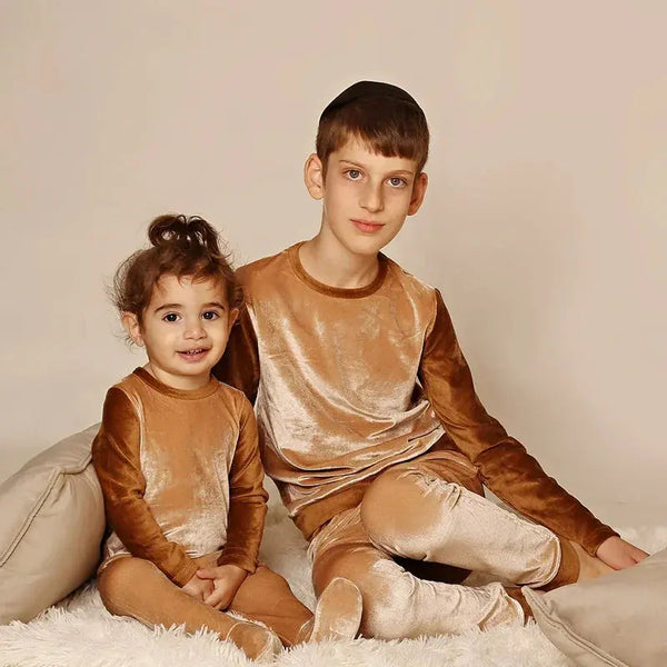 Baby-Velour and Corduroy Set Ali Affordable