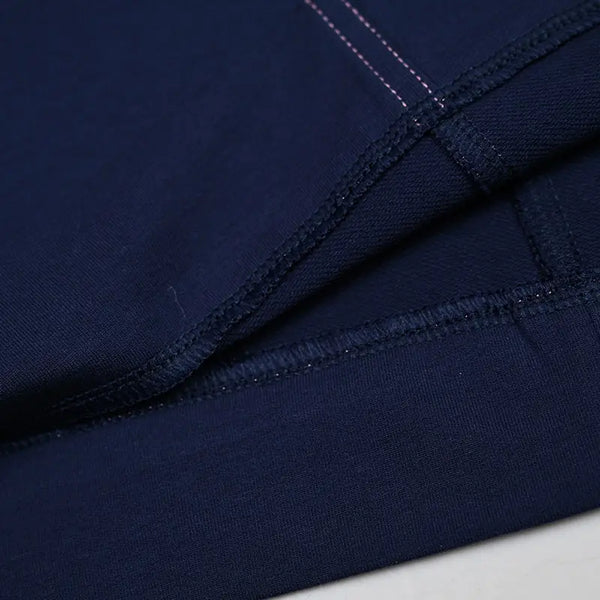 Lady - Contrast Stitch Zip Collar Youth Dress Set I Love Ali