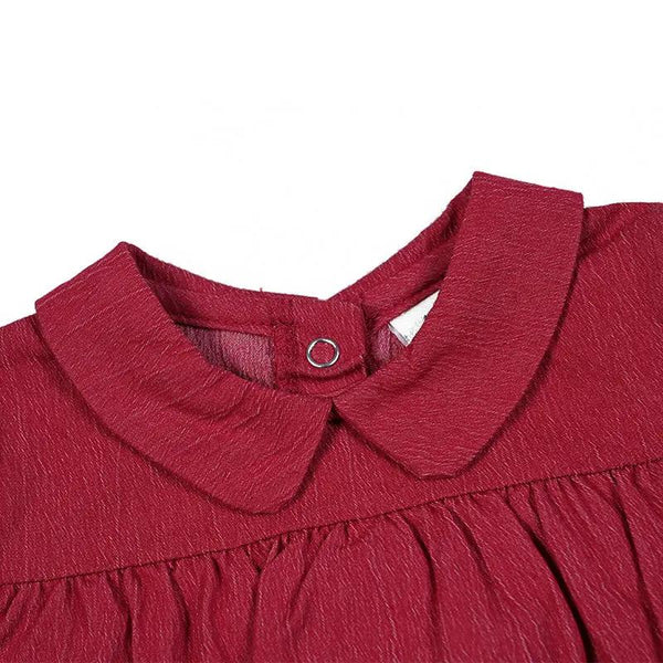 Boat Print and Red Denim Set Ali Plus