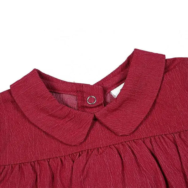 Boat Print and Red Denim Set Ali Plus