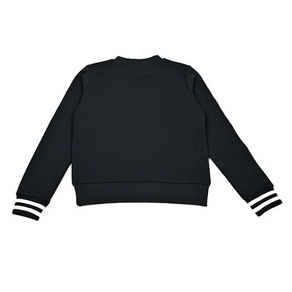 Boy - Colorblock Strip Denim Set Ali Mali