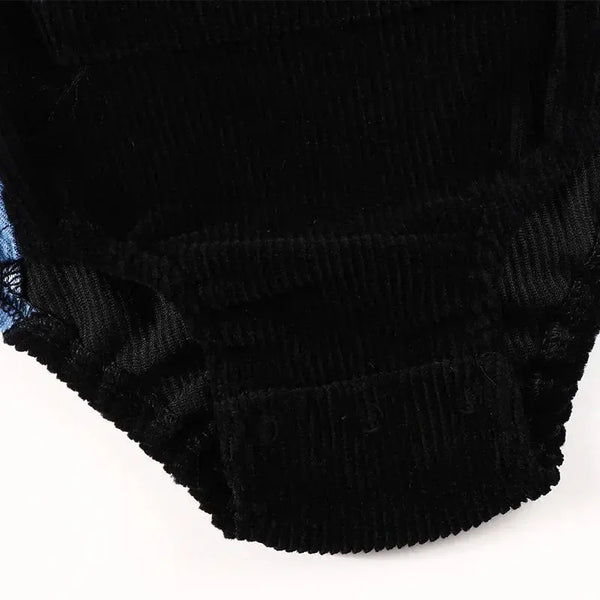 Baby-Corduroy Denim Panel Set Fanta Garment Corporation