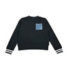 Boy - Colorblock Strip Denim Set Ali Mali