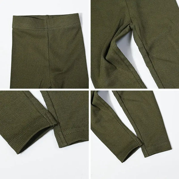 תינוק - סט קורדרוי קלאסי עם שרוולים ארוכים