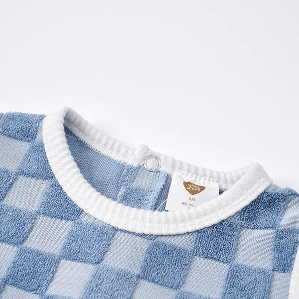 Baby - Terry Checked Pajamas Ali Affordable
