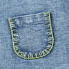 Baby - Indigo Embroidered Denim Set