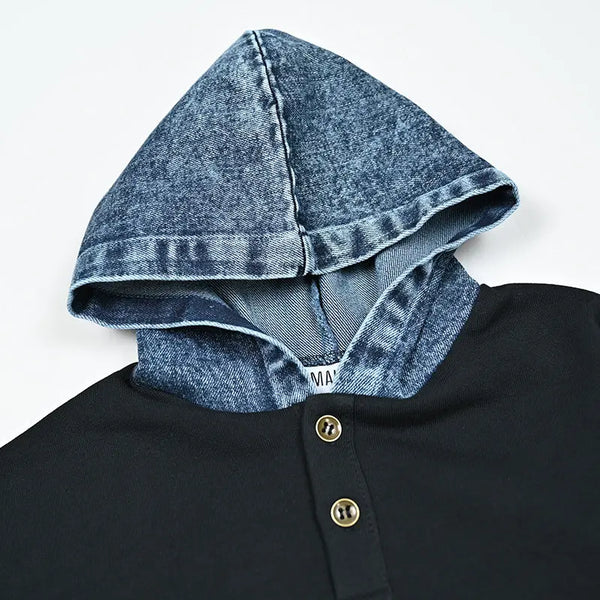 Girl - The Midnight Denim & Stripe Set Ali Mali