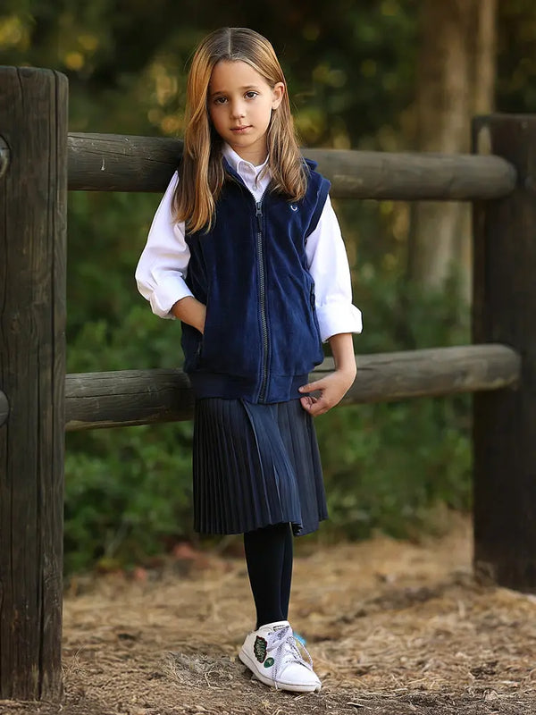 Girl - School Uniform Set (Sleeveless dress/Cross-back strap dress/Skirt) I Love Ali