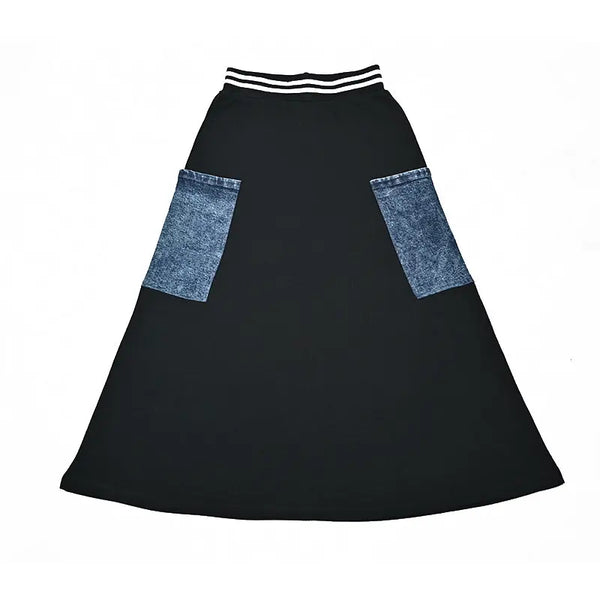 Girl - The Midnight Denim & Stripe Set Ali Mali