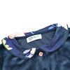Navy Floral Collar Shabbos Set Bloom Kids Family-fashion