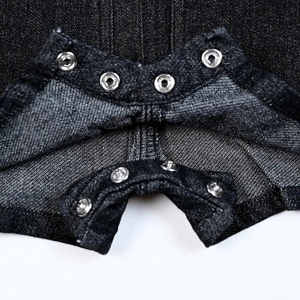 Baby - Black Denim Set Ali Plus