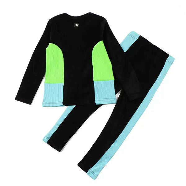 Boy - Velour and Neon Set Ali Affordable