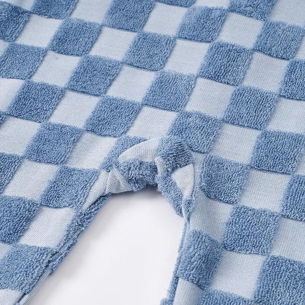 Baby - Terry Checked Pajamas Ali Affordable