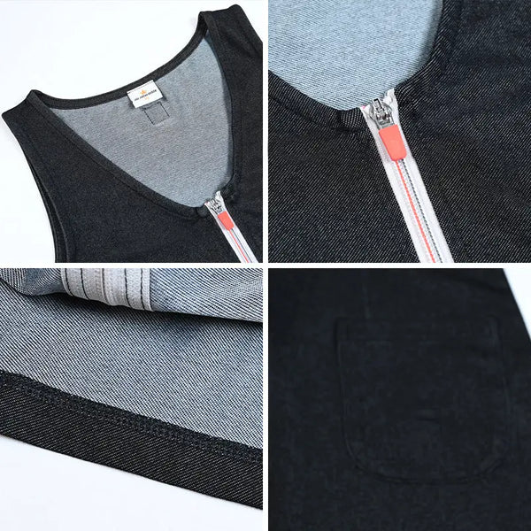 Lady - Denim Dream Sleeveless Dress Ali Affordable