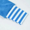 Boy - Mail Logo Blue and Pink Velvet Strip Set Ali Mali