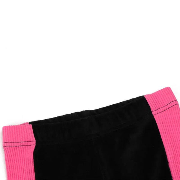 Girl - Velour and Neon Set(Nightgown & Pajama) Ali Affordable