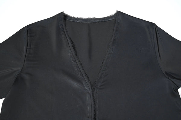 Lady-Velour Maxi with Irregular Coat(Fashion/Normal) Set Bloom Kids Family-fashion