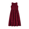 Girl - Burgundy Red Chenille Set Ali Mali