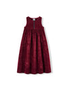 Girl - Burgundy Red Chenille Set Ali Mali