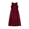 Girl - Burgundy Red Chenille Set Ali Mali