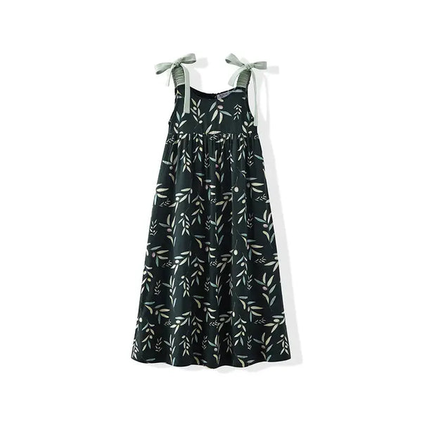 Boy - Mint Green Botanical Leaf Print Set