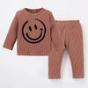 Baby - Ribbed Smile Pajama Ali Affordable