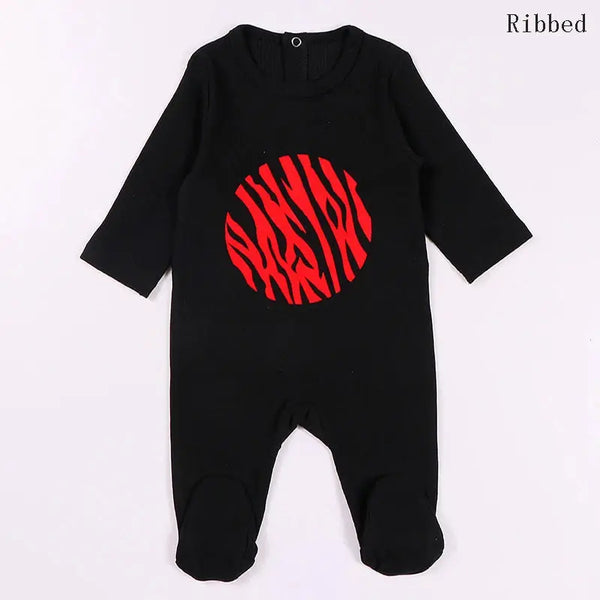 Baby - Ribbed Circle Sleepwear Set Ali Affordable