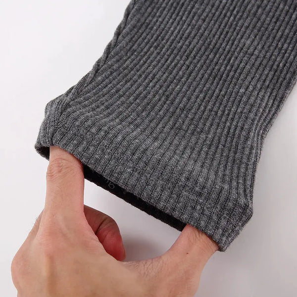 Baby - Ribbed Smile Pajama Ali Affordable