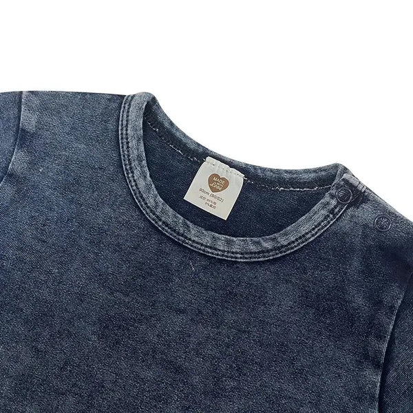 Baby - Puzzle Outfit (Black / Blue) Ali Affordable