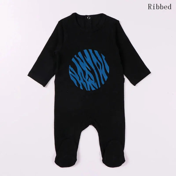 Baby - Ribbed Circle Sleepwear Set Ali Affordable