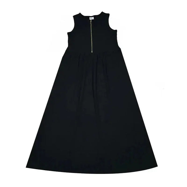 Girl - Black Ribbed Dress Set Ali Mali