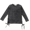 Boy - Ribbed Black Wash Set I Love Ali