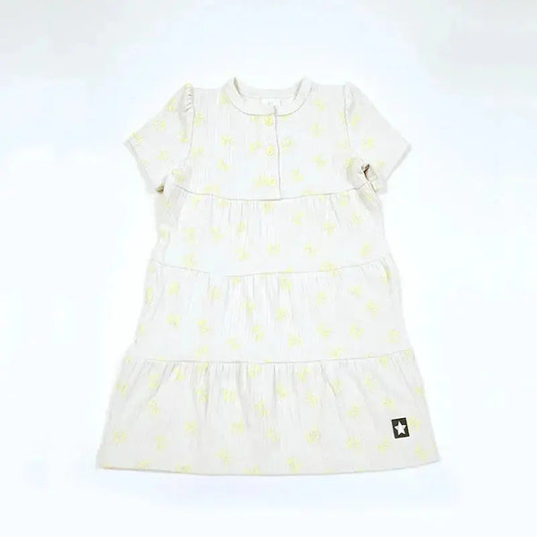 Ribbed Sunshine Bow Set Bloom Family-fashion