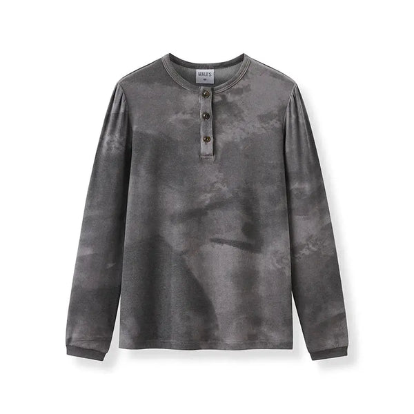 Ribbed grey melange Set Bloom Kids Family-fashion
