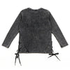 Boy - Ribbed Black Wash Set I Love Ali