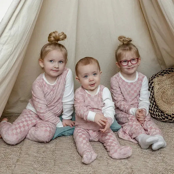 Baby - Terry Checked Pajamas Ali Affordable