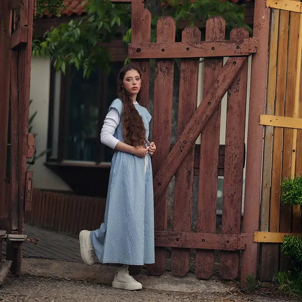 Lady - Striped Sleeveless Maxi I Love Ali