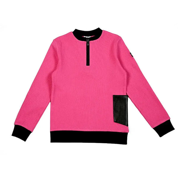 Boy - Blush and Sand Ribbed Set Ali Affordable