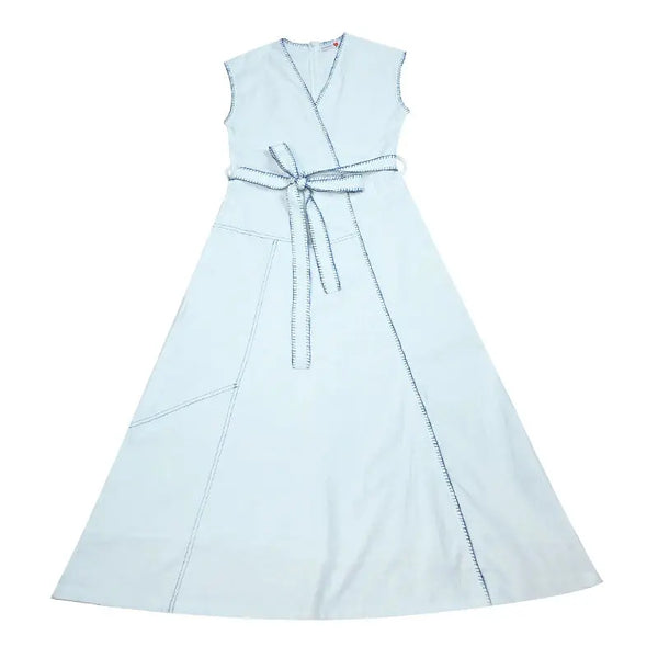 Lady - Special Decoration Stitching Dress I Love Ali