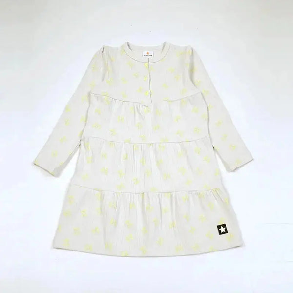 Ribbed Sunshine Bow Set Bloom Family-fashion