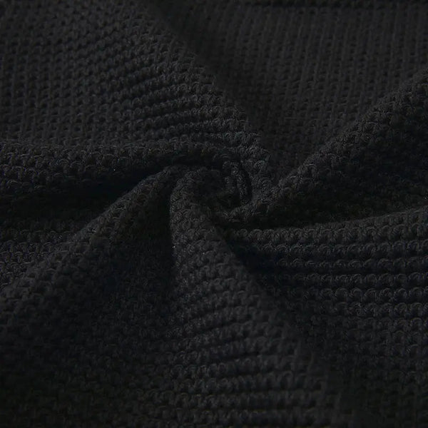 Boy - Black Waffle Cardigan Bloom Kids Family-fashion