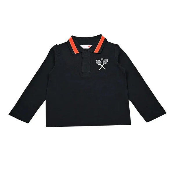 Tennis Embroidery Plaid Set Bloom Kids Family-fashion