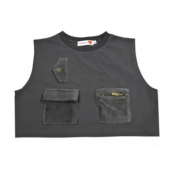 Irregular Pocket Set Bloom Kids Family-fashion
