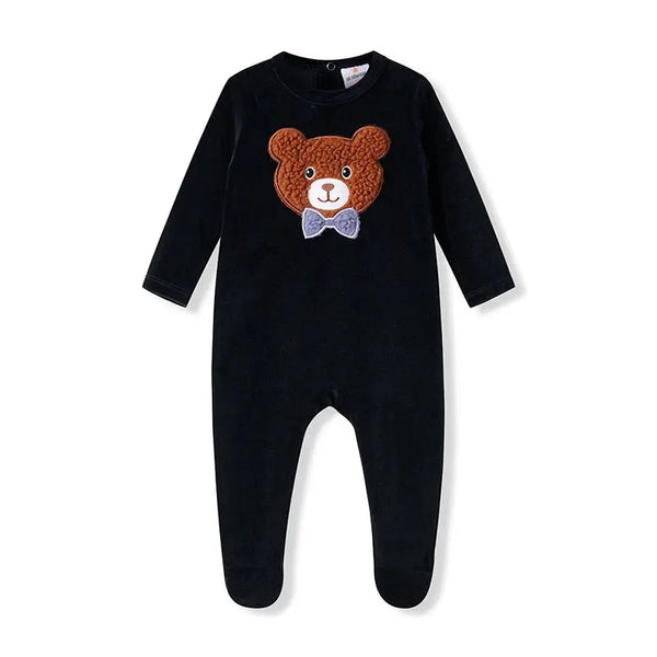 Baby - Snuggle Bear Velour Set Ali Affordable