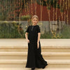 Girl - Black Ribbed Dress Set Ali Mali