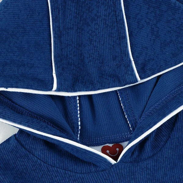 Children shirt long sleeve demo pocket from ribbon comfortable fabric ribbed hoodie tshirt boy and girls neck ends v shape I Love Ali