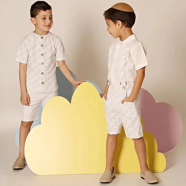 Boy - Blue Bloom Shabbos Set Ali Affordable