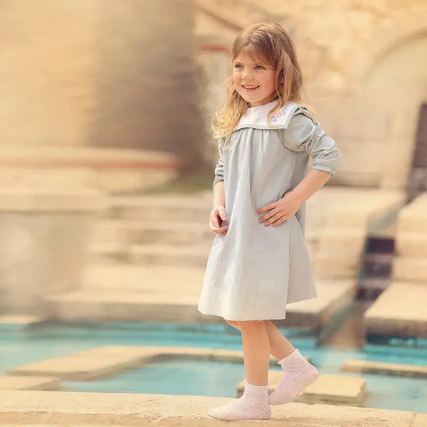 Girl - Tufted Floral Embroidery Set I Love Ali