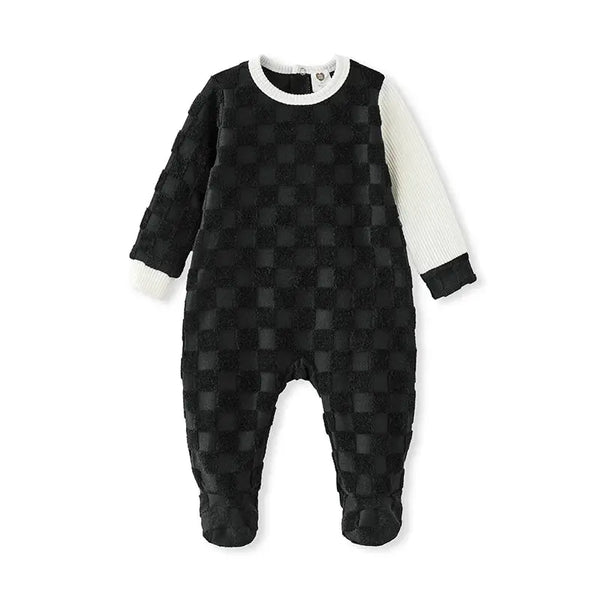 Baby - Terry Checked Pajamas Ali Affordable