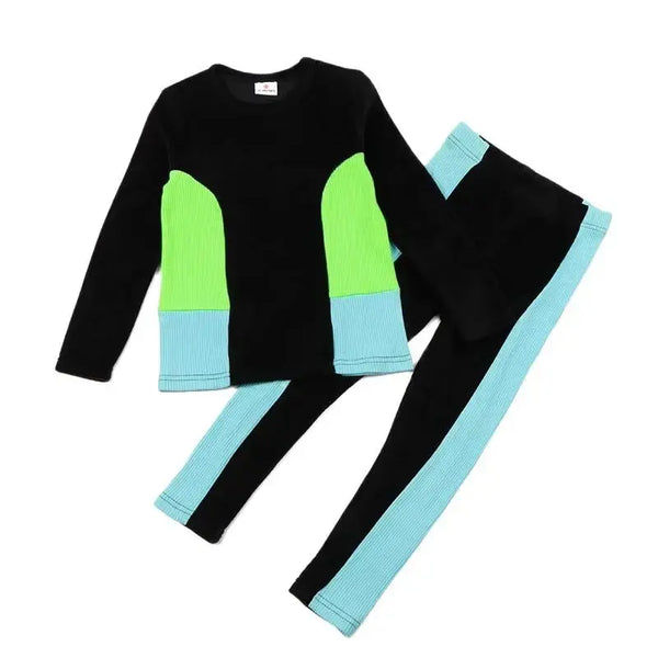 Boy - Velour and Neon Set Ali Affordable